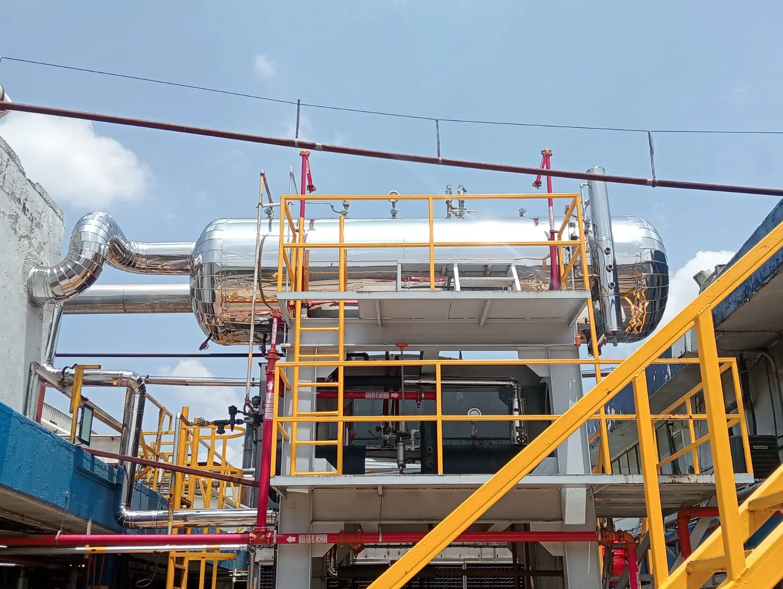 Instalación de aislamiento industrial